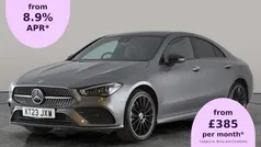 Grey Used 2023 Mercedes CLA250e AMG Line Premium Plus Sedan | £26,521 (Fair price)