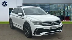 White Used 2021 VW Tiguan R-line SUV | £24,610 (Fair price)