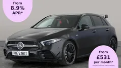 Black Used 2022 Mercedes A35 AMG Premium Plus Hatchback | £31,979 (Fair price)