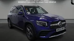 Galaxy blue Used 2022 Mercedes GLB220 AMG line SUV | £31,000 (Fair price)