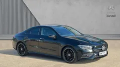 Cosmos black metallic Used 2022 Mercedes CLA220 AMG Line Premium Plus Sedan | £28,538 (Fair price)