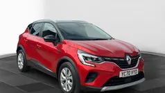 Flame red with diamond black roof Used 2020 Renault Captur Iconic SUV | £12,995 (Fair price)