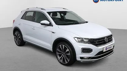 Silver Used 2021 VW T-Roc R-line SUV | £20,599 (Fair price)