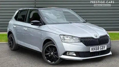 Used Skoda Fabia Monte Carlo 110 HP (80 kW) 2019 Silver Hatchback