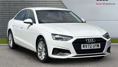 Used Audi A4 150 HP (110 kW) 2022 White Sedan