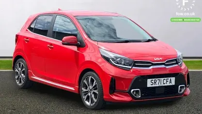 Used Kia Picanto GT-Line 67 HP (49 kW) 2021 Red Hatchback