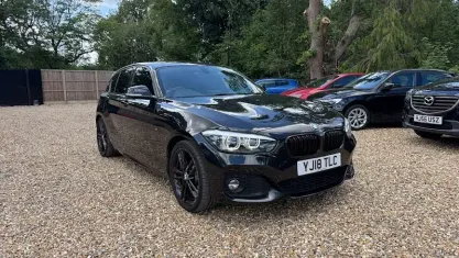 Used BMW 118 M Sport 150 HP (110 kW) 2018 Black Hatchback
