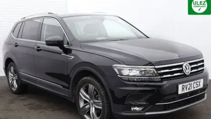 Used VW Tiguan Allspace SEL 150 HP (110 kW) 2021 Black SUV