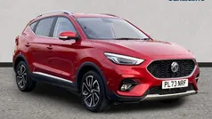 Tri coat dynamic red Used 2023 MG ZS Exclusive Sedan | £14,075 (Fair price)