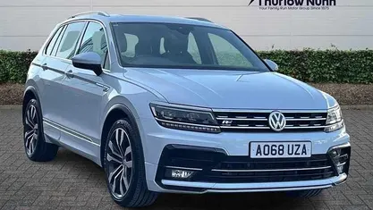 Used VW Tiguan R-line 150 HP (110 kW) 2018 Silver SUV