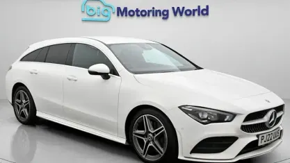 Used Mercedes CLA220 Shooting Brake AMG line 190 HP (139 kW) 2022 White Estate