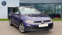 Vibrant violet metallic Used 2022 VW Polo R-line Hatchback | £16,654 (Fair price)
