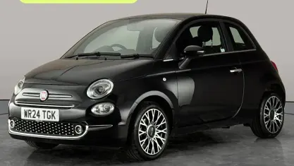 Used Fiat 500 69 HP (50 kW) 2024 Black Hatchback