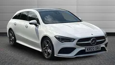 Polar white Used 2022 Mercedes CLA250 AMG Line Premium Plus Sedan | £24,950 (Fair price)