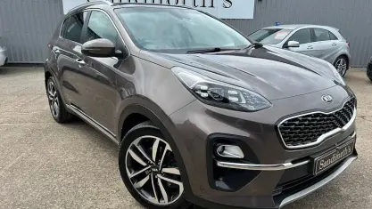 Used Kia Sportage 136 HP (100 kW) 2021 Brown SUV