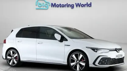 Used VW Golf VIII GTD 200 HP (147 kW) 2022 White Hatchback