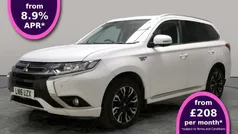 White Used 2016 Mitsubishi Outlander P-HEV Estate | £12,179 (Fair price)