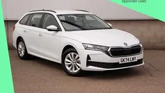 White Used 2024 Skoda Octavia SE Technology Estate | £20,990 (Fair price)