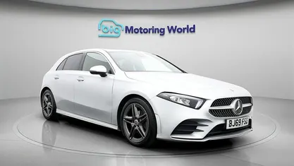 Silver Used 2019 Mercedes A200 AMG line Hatchback | £16,900 (Fair price)