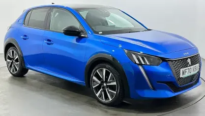 Used Peugeot 208 GTi 102 HP (75 kW) 2021 Blue Hatchback