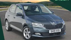 Quartz grey metallic Used 2019 Skoda Fabia SE L Hatchback | £12,495 (Fair price)