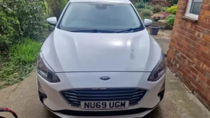 Used Ford Focus Titanium 125 HP (91 kW) 2020 White Hatchback