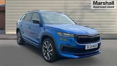 Blue Used 2024 Skoda Kodiaq SportLine SUV | £36,990 (Fair price)