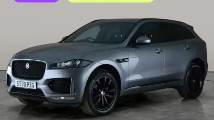 Używany Jaguar F-Pace Chequered Flag 180 KM (132 kW) 2020 Szary SUV