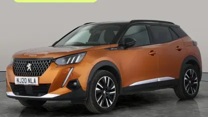 Used Peugeot 2008 GT-line 130 HP (95 kW) 2020 Orange SUV