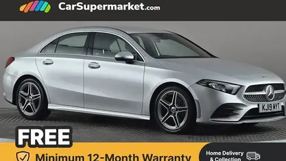 Used Mercedes A180 AMG line 116 HP (85 kW) 2019 Silver Sedan