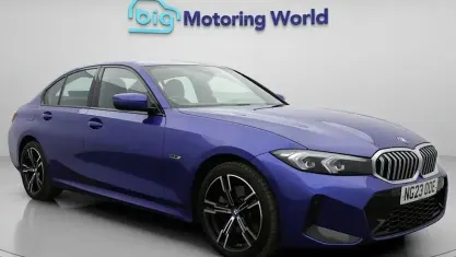 Used BMW 330e M Sport 292 HP (214 kW) 2023 Blue Sedan
