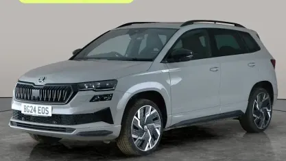 Used Skoda Karoq SportLine 150 HP (110 kW) 2024 Grey SUV
