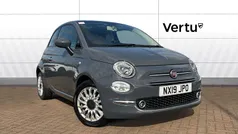 Grey Used 2019 Fiat 500 Lounge Hatchback | £8,232 (Fair price)