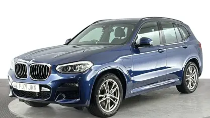 Used BMW X3 M Sport 292 HP (214 kW) 2021 Blue SUV