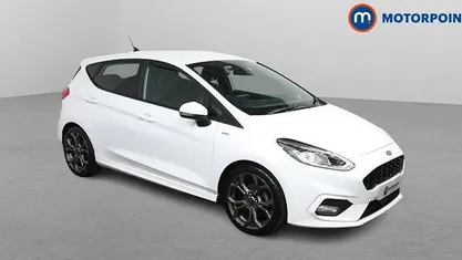 White Used 2021 Ford Fiesta ST-Line Hatchback | £11,649 (Fair price)