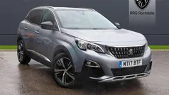 Grey Used 2017 Peugeot 3008 Allure SUV | £11,291 (Fair price)