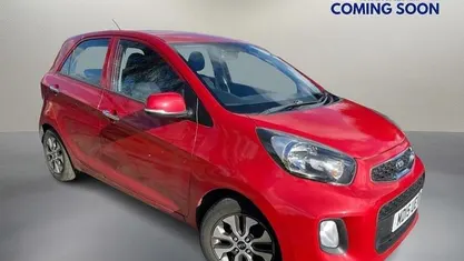 Used Kia Picanto 84 HP (61 kW) 2014 Red Hatchback