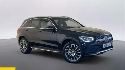Used Mercedes GLC300 AMG line 320 HP (235 kW) 2022 Black SUV