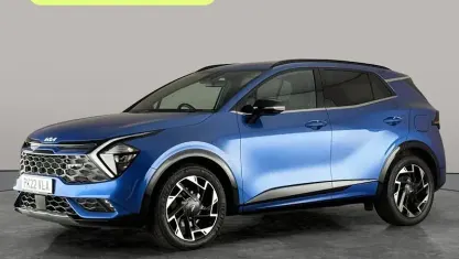 Used Kia Sportage GT-Line 150 HP (110 kW) 2022 Blue SUV