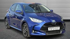 Galactic blue Used 2023 Toyota Yaris Hybrid Design Hatchback | £16,981 (Good price)