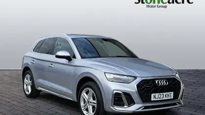 Used Audi Q5 S-Line 190 HP (139 kW) 2020 Silver SUV