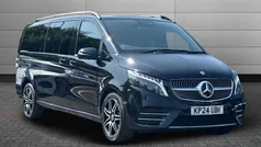 Black Used 2024 Mercedes V300 AMG line MPV | £65,990 (Fair price)