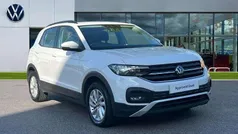 Pure white Used 2022 VW T-Cross Edition SUV | £14,400 (Fair price)