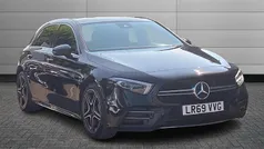 Cosmos black Used 2019 Mercedes A35 AMG Premium Plus Hatchback | £27,690 (Fair price)