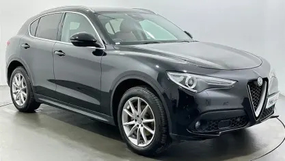 Used Alfa Romeo Stelvio Edizione Speciale 209 HP (153 kW) 2018 Black SUV