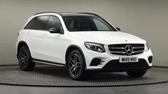 Polar white standard finish Used 2019 Mercedes GLC250 AMG Estate | £21,000 (Fair price)