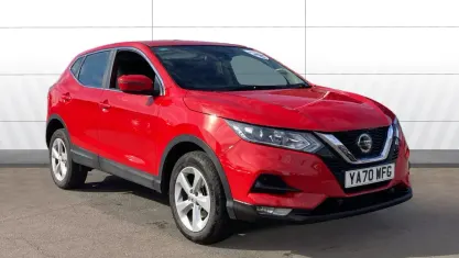Used Nissan Qashqai Acenta Premium 140 HP (102 kW) 2020 Red SUV
