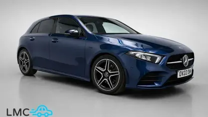 Used Mercedes A180 Executive 136 HP (100 kW) 2022 Blue Hatchback