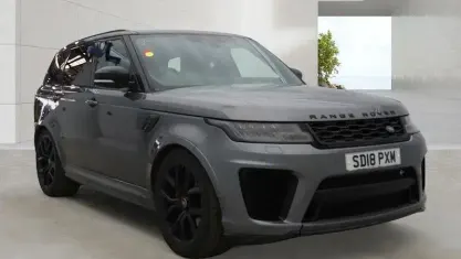 Used Land Rover Range Rover Sport SVR 575 HP (422 kW) 2018 Grey SUV