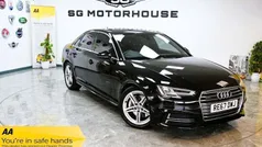 Black Used 2017 Audi A4 S-Line Sedan | £15,395 (Fair price)